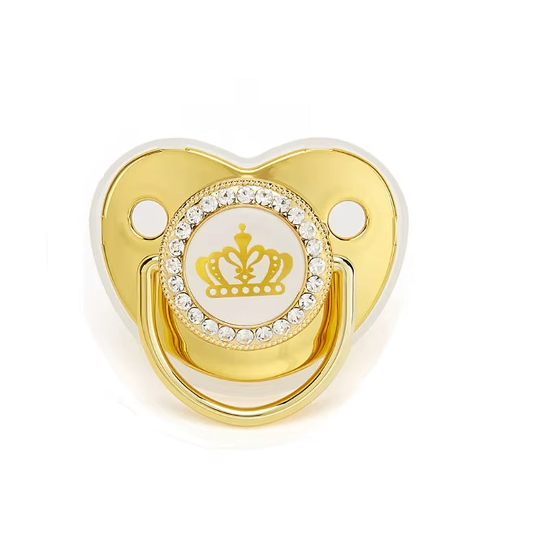 LuxeBaby Crown Pacifier ⭐