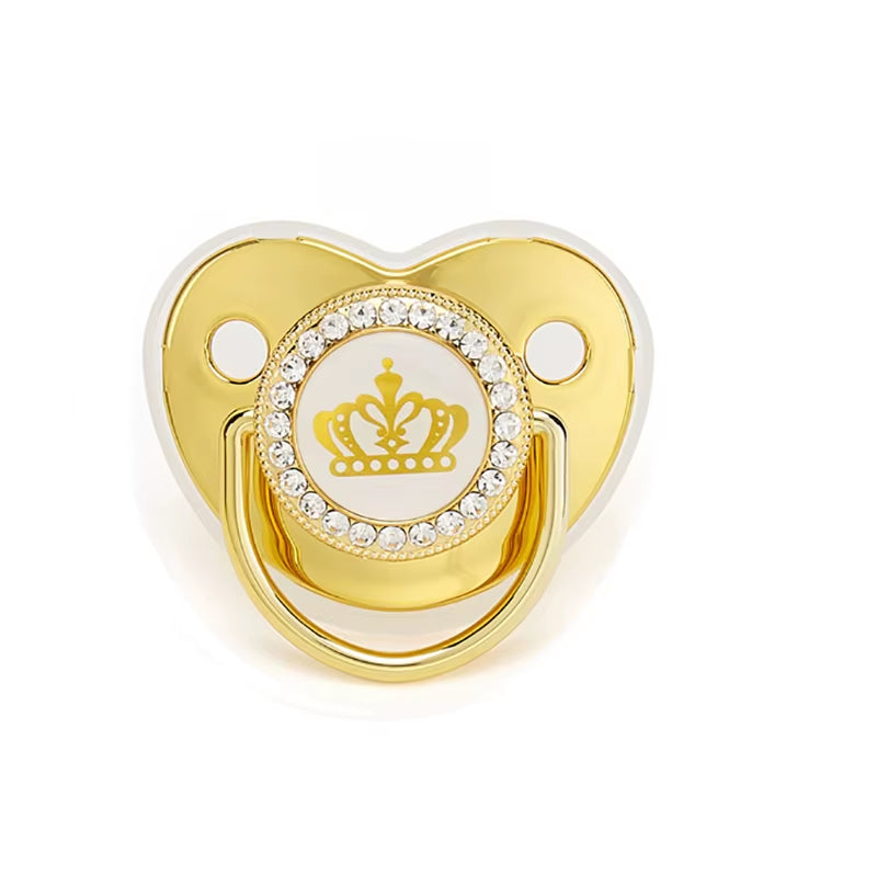 LuxeBaby Crown Pacifier ⭐