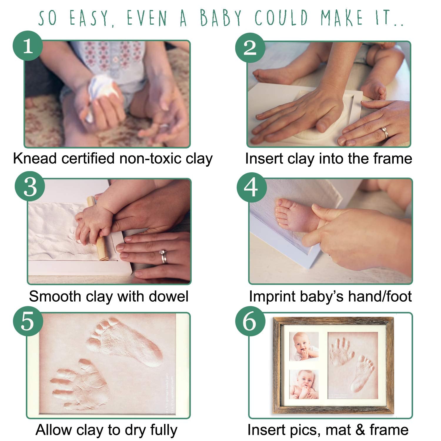 Baby Footprint Kit