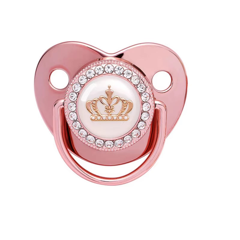 LuxeBaby Crown Pacifier ⭐