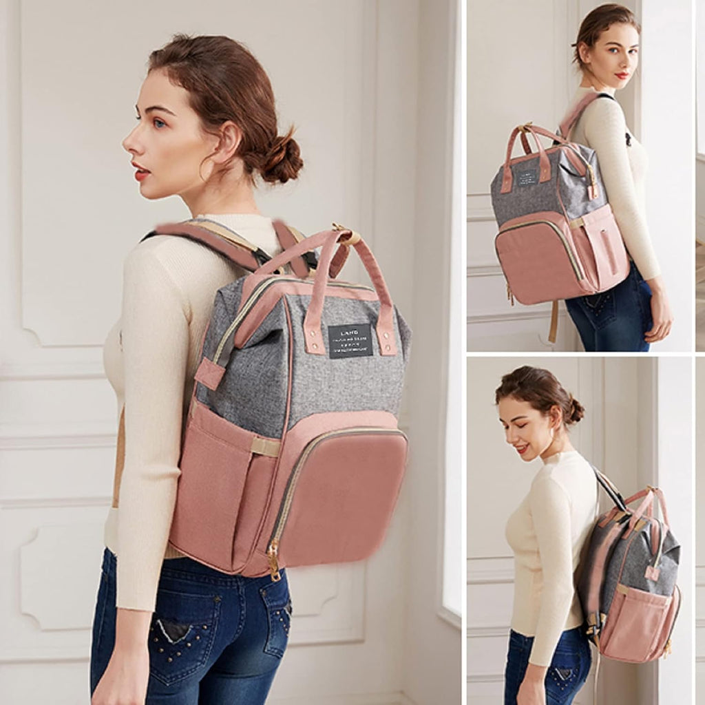 3-in-1 Diaper Bag with Changing Station