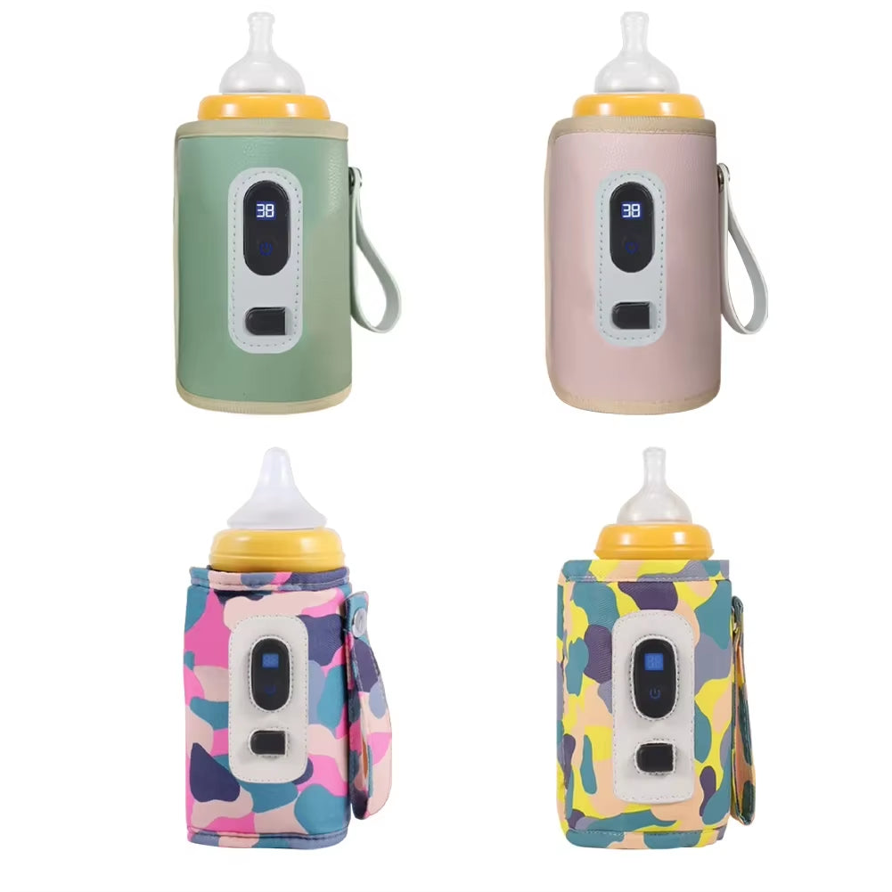 Portable Baby Bottle Warmer (USB Rechargeable)