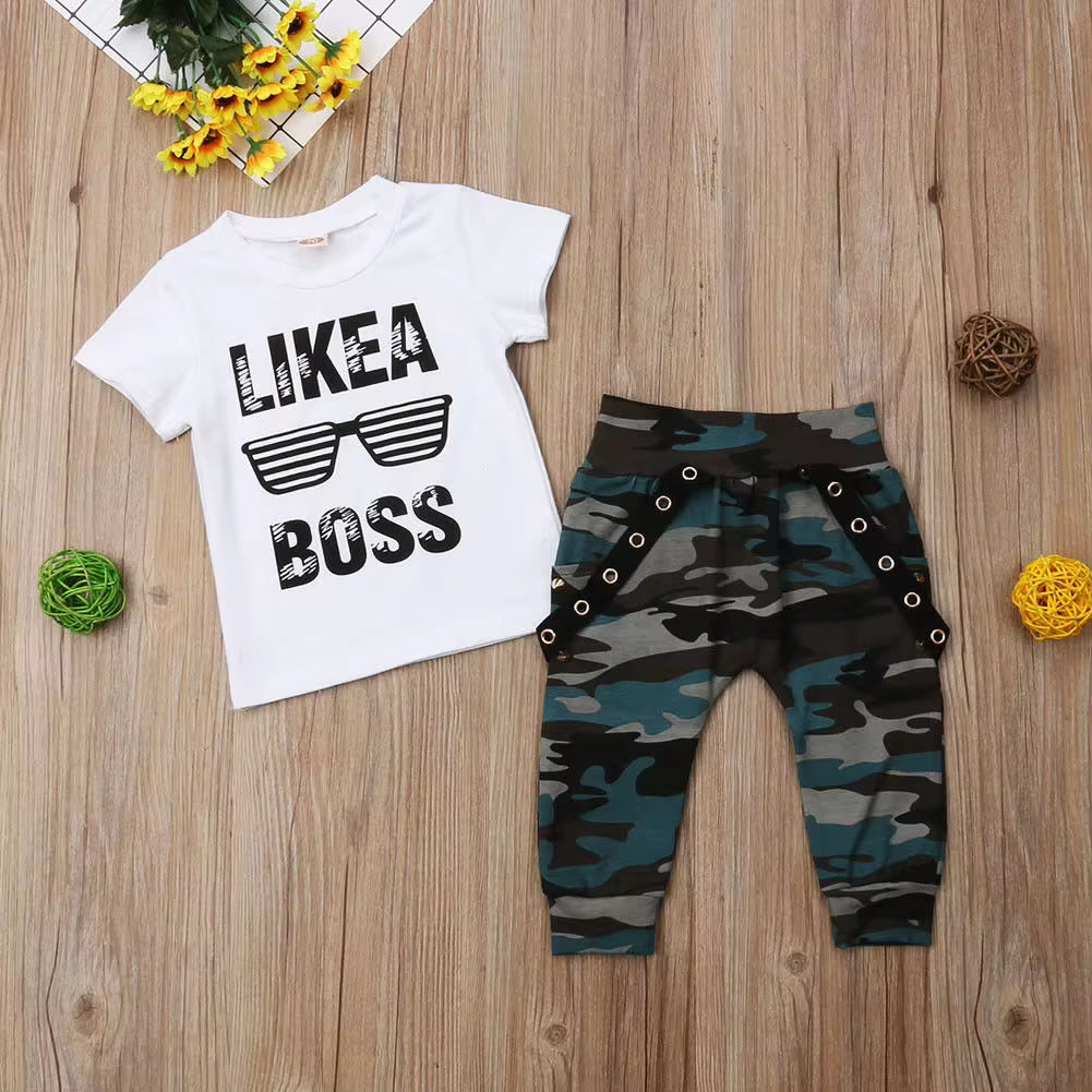 0-3Y Top & Pants Outfits Clothing Set