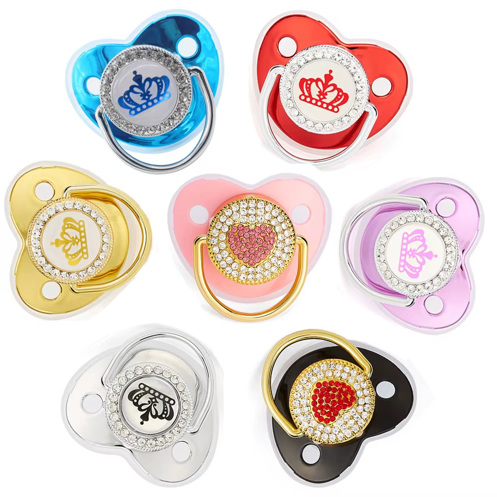 LuxeBaby Crown Pacifier ⭐