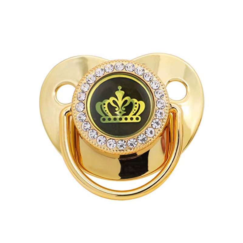 LuxeBaby Crown Pacifier ⭐