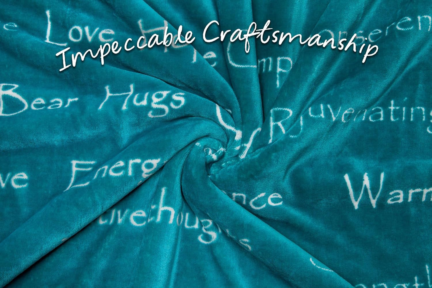 Caring Gift Blanket great for Positive Energy Love Support Comfort Strength