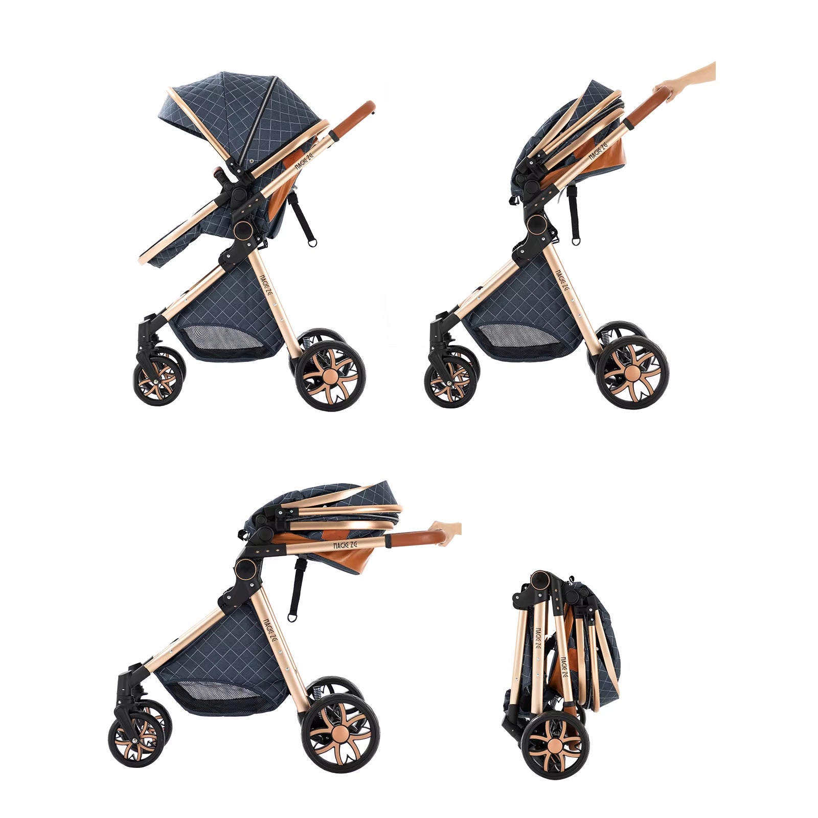 Stroller,Baby Stroller,Baby Accessories,Stroller 2 in 1,Newborn Items,Baby Cart,Baby Carriage,Baby Strollers with Four Wheels