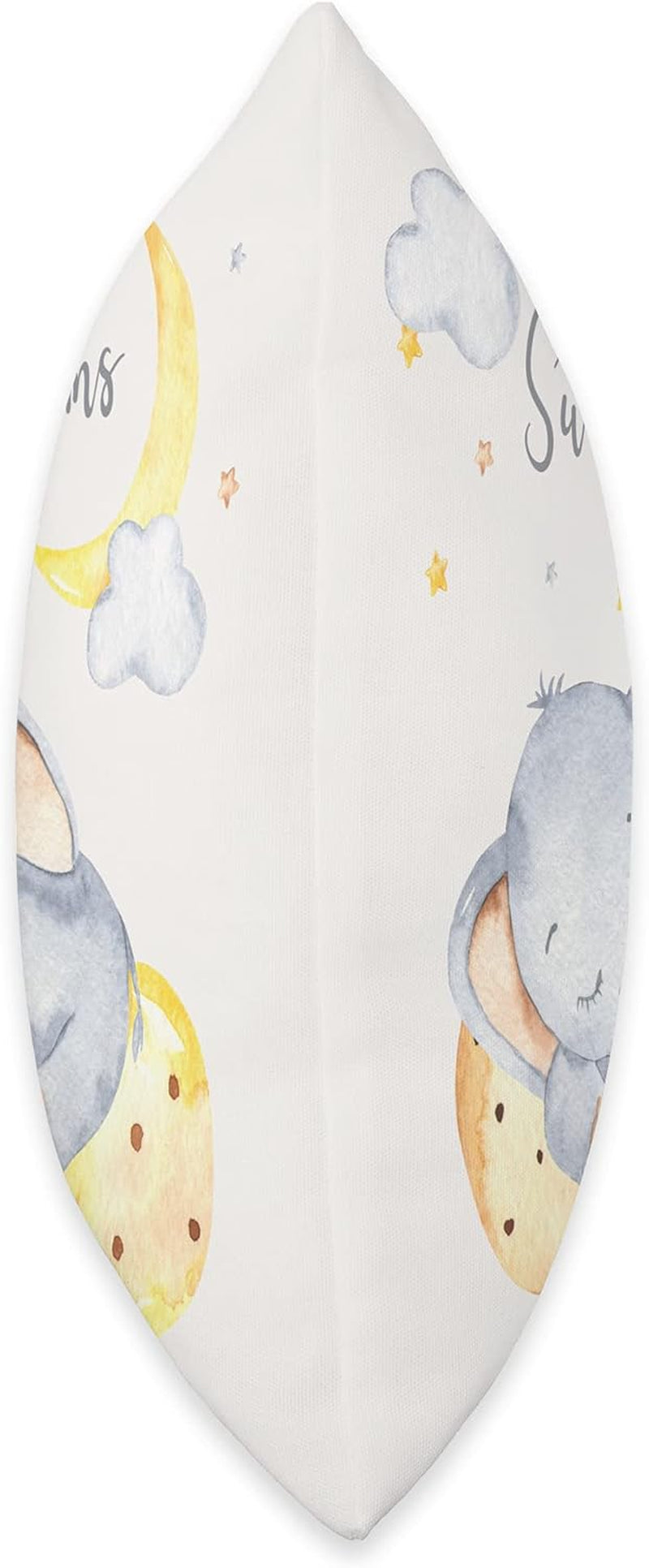 Baby Crib Pillows for Boys & Girls Sleeping Elephant Throw Pillow