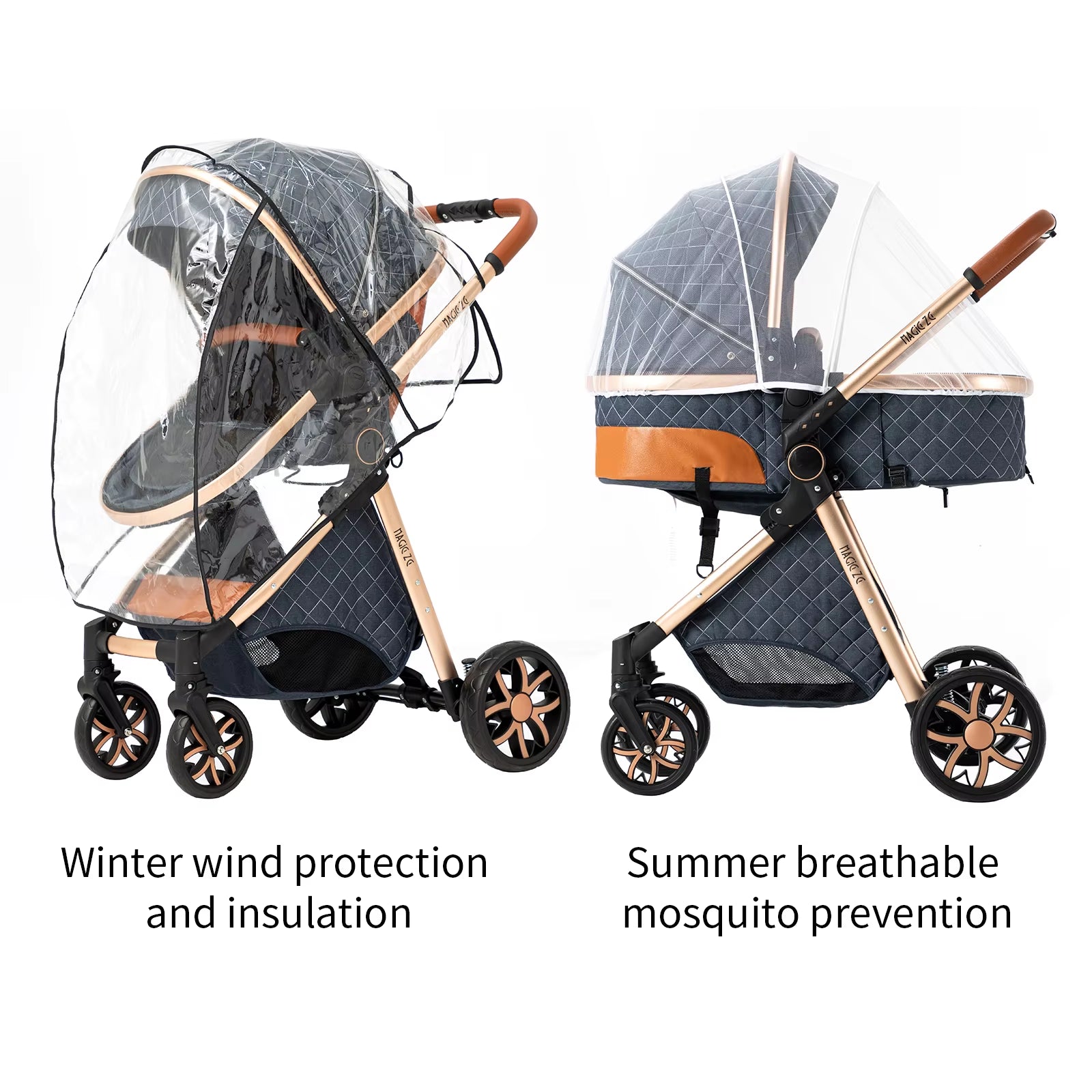 Stroller,Baby Stroller,Baby Accessories,Stroller 2 in 1,Newborn Items,Baby Cart,Baby Carriage,Baby Strollers with Four Wheels