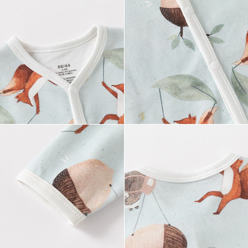 Spring and Autumn Baby Rompers Baby Bodysuit Baby Clothes