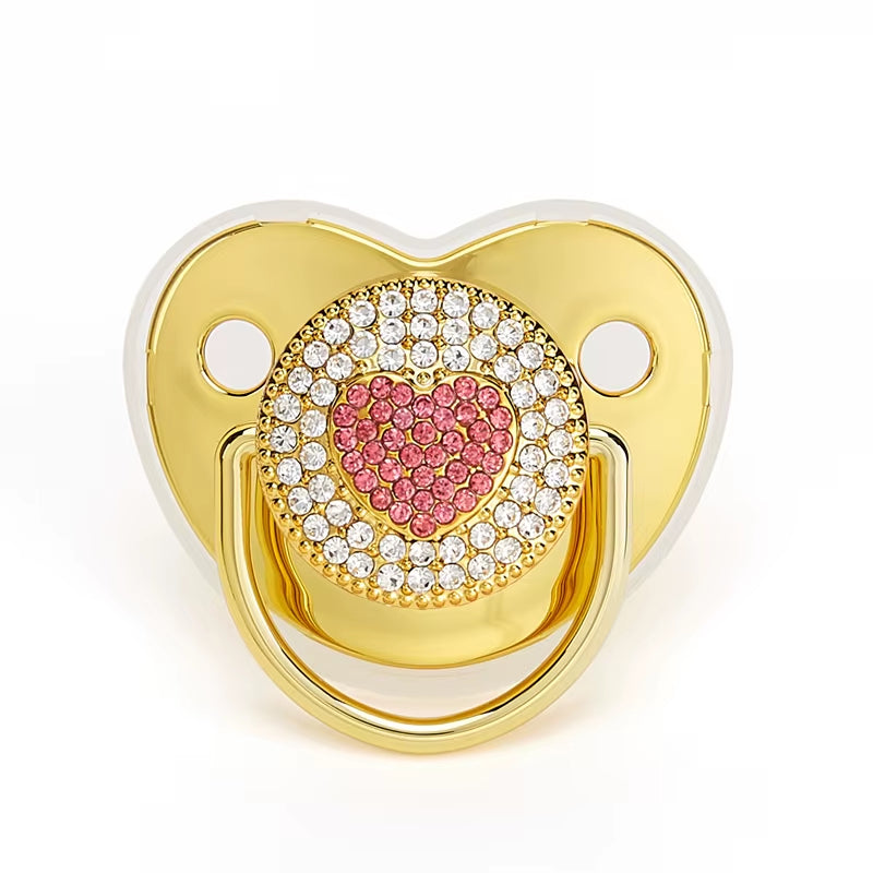 LuxeBaby Crown Pacifier ⭐