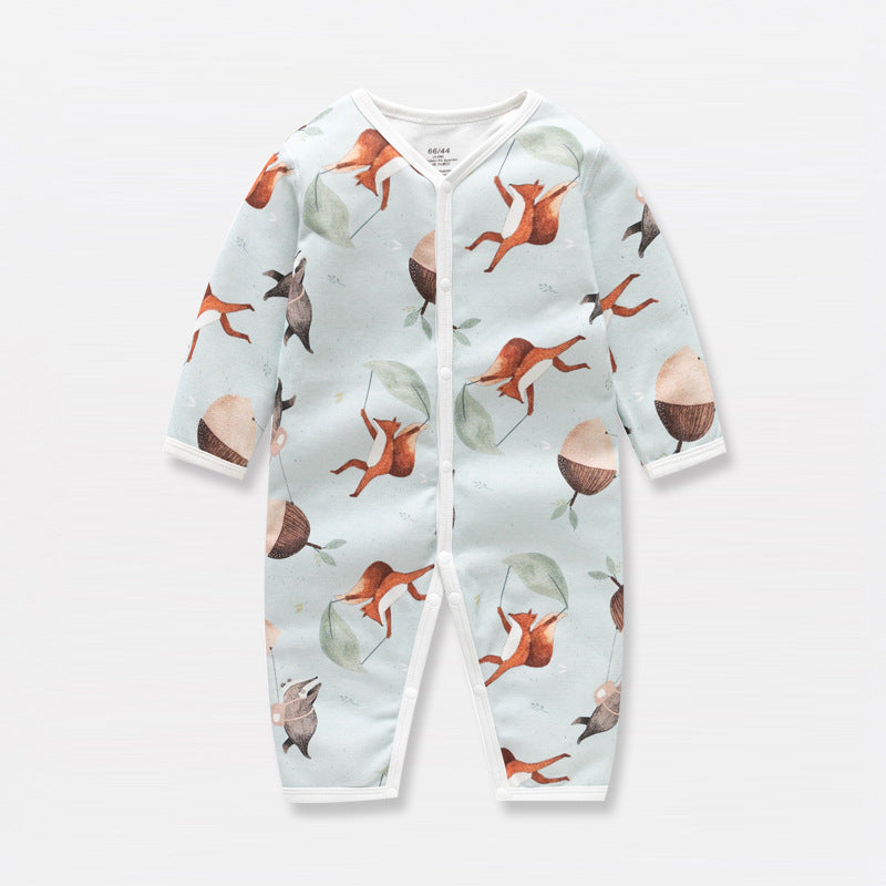 Spring and Autumn Baby Rompers Baby Bodysuit Baby Clothes