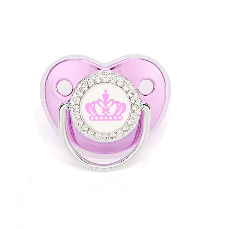 LuxeBaby Crown Pacifier ⭐